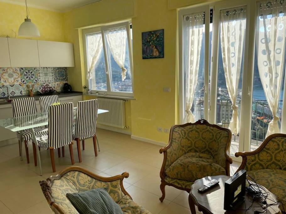 Ocean View Villa With Fast Wi-Fi And Elevator To Town Levanto Eksteriør billede